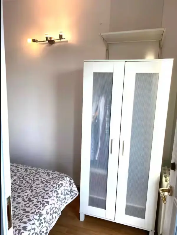 Bright student apartment living room in Carrer de Tordera Barcelona