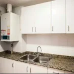 Bright student apartment living room in Carrer de Tordera Barcelona