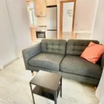 Spacious student apartment in La Barceloneta Barcelona with balcony and furnished bedrooms near the beach