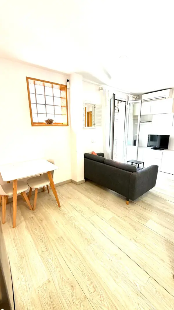 Spacious student apartment in La Barceloneta Barcelona with balcony and furnished bedrooms near the beach