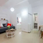 Cozy student apartment in Calle Nicaragua 130 Barcelona near ESADE with furnished room and bright interiors