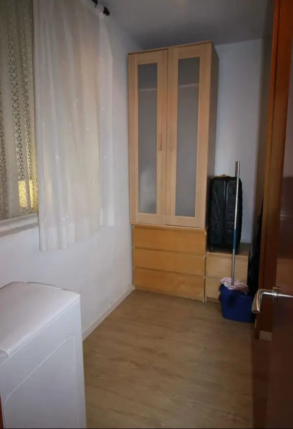 Bright penthouse student apartment in Calle de Maurici Serrahima Barcelona with balcony and furnished interiors