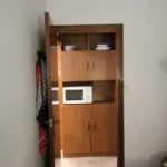 Bright penthouse student apartment in Calle de Maurici Serrahima Barcelona with balcony and furnished interiors