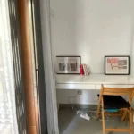 Bright student apartment in La Barceloneta Barcelona with balcony air conditioning and furnished interiors