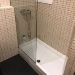 Modern student room in Calle de Muntaner Barcelona with study desk wardrobe and furnished apartment
