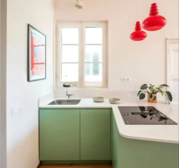 Bright penthouse apartment in Calle de Guàrdia Barcelona with large terrace balcony and furnished interiors