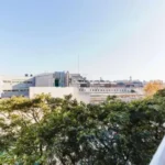 Modern student apartment in Calle de Sicília Barcelona with renovated interiors and air conditioning
