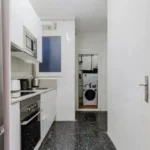 Modern student apartment in Calle de Sicília Barcelona with renovated interiors and air conditioning