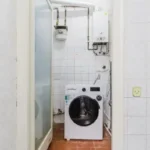 Modern student apartment in Calle de Sicília Barcelona with renovated interiors and air conditioning