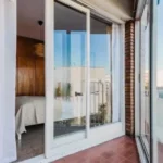 Modern student apartment in Calle de Sicília Barcelona with renovated interiors and air conditioning