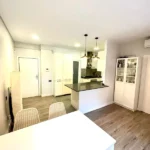 Bright student apartment in Les Corts Barcelona with balcony natural light and furnished interiors