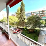 Bright student apartment in Les Corts Barcelona with balcony natural light and furnished interiors