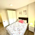 Bright student apartment in Les Corts Barcelona with balcony natural light and furnished interiors