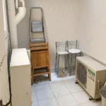 Furnished student room in Eixample Barcelona with private bathroom desk and built-in wardrobe