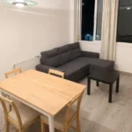 Furnished student room in Eixample Barcelona with private bathroom desk and built-in wardrobe