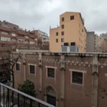 Furnished student room in Sarrià Barcelona near Muntaner FGC with balcony and shared apartment