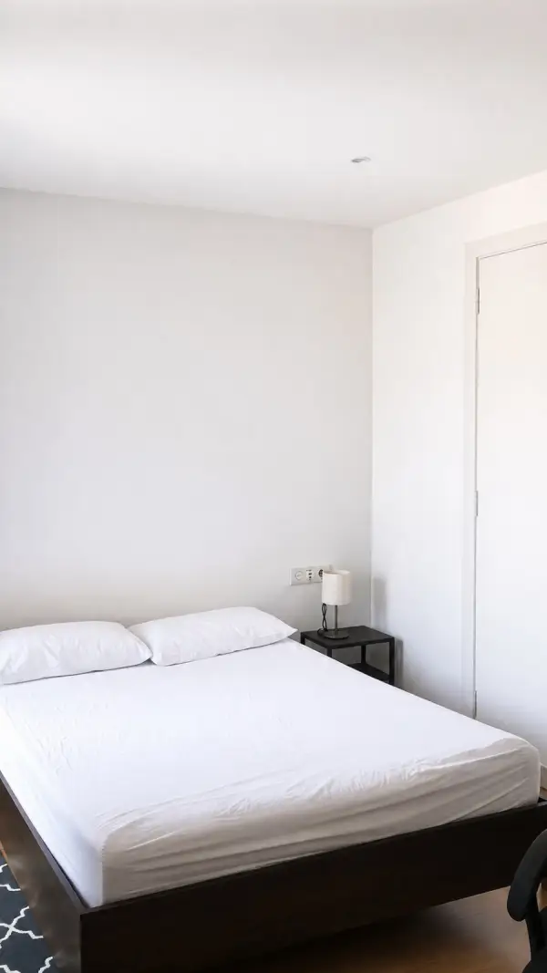 Modern student room near Diagonal and Passeig de Gràcia Barcelona with private bathroom and city views