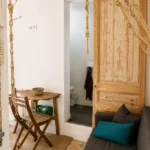 Fully furnished student studio apartment in Eixample Barcelona near Entença Metro with equipped kitchen