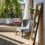 Fully furnished student penthouse in Barcelona with two private terraces and one bedroom