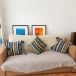 Student room in a 3-bedroom shared apartment in Eixample Barcelona with shared bathroom