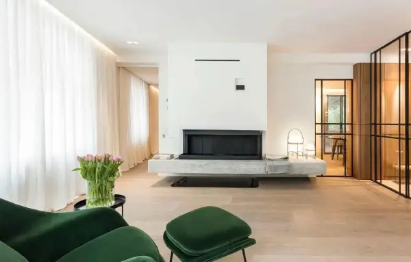 Renovated 5-bedroom apartment in Sant Gervasi Barcelona with 5 bathrooms, parking, equipped kitchen and built-in wardrobes